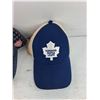 Image 3 : Montreal Canadiens & Toronto Maple Leafs Ball Caps - Size Universal