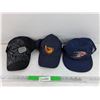 Image 1 : (3)  Hockey Logo Team Ball Caps - Size Universal