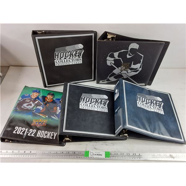 (5) Sports Cards Albums