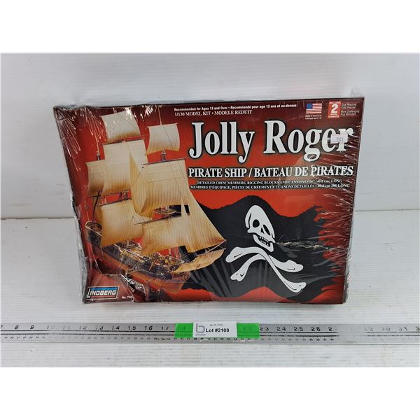 Lindberg Jolly Roger Pirate Ship Model Kit - Sealed