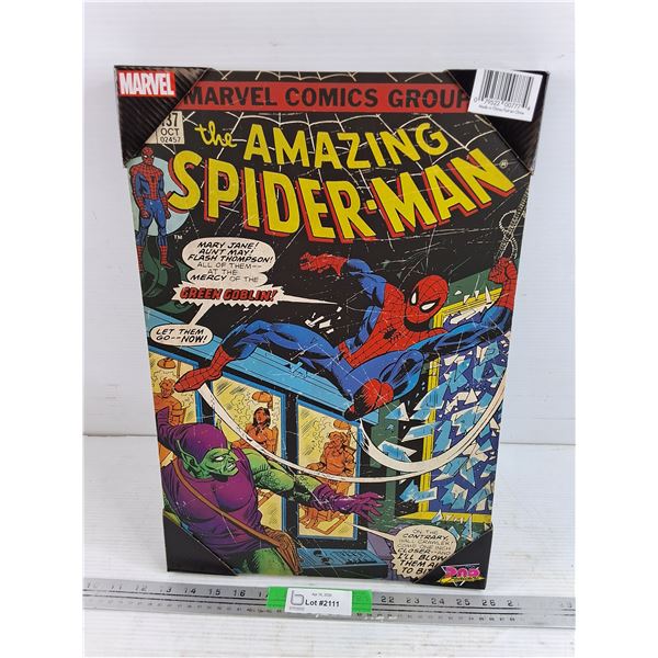 Marvel Comics Spiderman Wall Hanging 19" x 13"