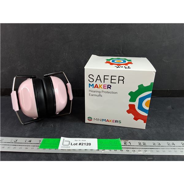 Safer Maker Hearing Protection Earmuffs