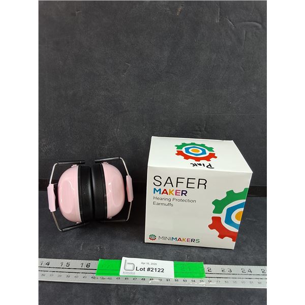 Safer Maker Hearing Protection Earmuffs