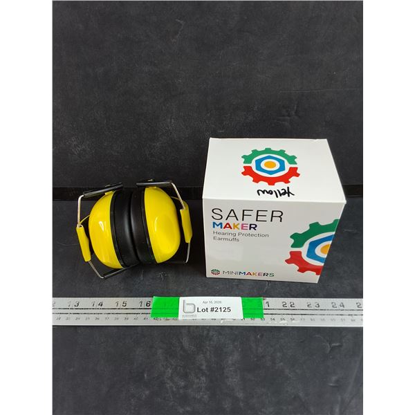 Safer Maker Hearing Protection Earmuffs