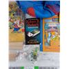 Image 4 : Wooden Dowels, Ultimate Fuzzy Kit, Mario Bag, Marbles, Kids Books, Misc
