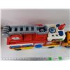 Image 2 : Toy Firetruck & Tonka Garbage Truck