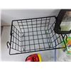 Image 2 : OffLite Table Lamp - Powers On, As Is, Wide Angle Mirror,  Bubble Maker, Wire Basket, Misc