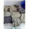 Image 3 : (6) Curtains 70" x 35, Laundry Hamper , Shower Curtain