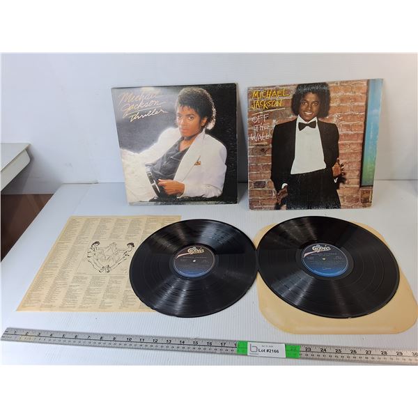 (2) Michael Jackson Albums- Thriller & Off the Wall
