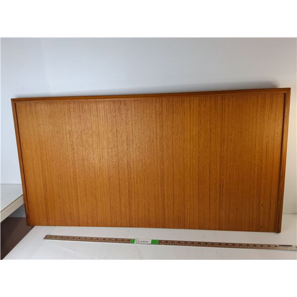 Teak Headboard 43" x 22.25"- Cannot Ship