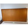 Image 1 : Teak Headboard 43" x 22.25"- Cannot Ship