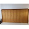 Image 2 : Teak Headboard 43" x 22.25"- Cannot Ship