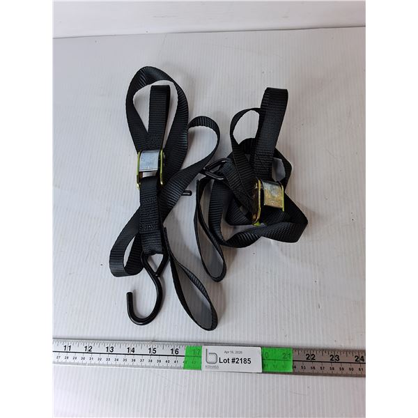 (2) Ratchet Straps Approx. 51" Long