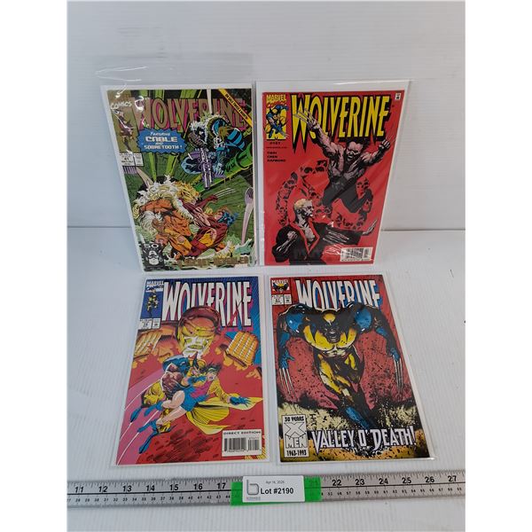 (4) Wolverine Comics