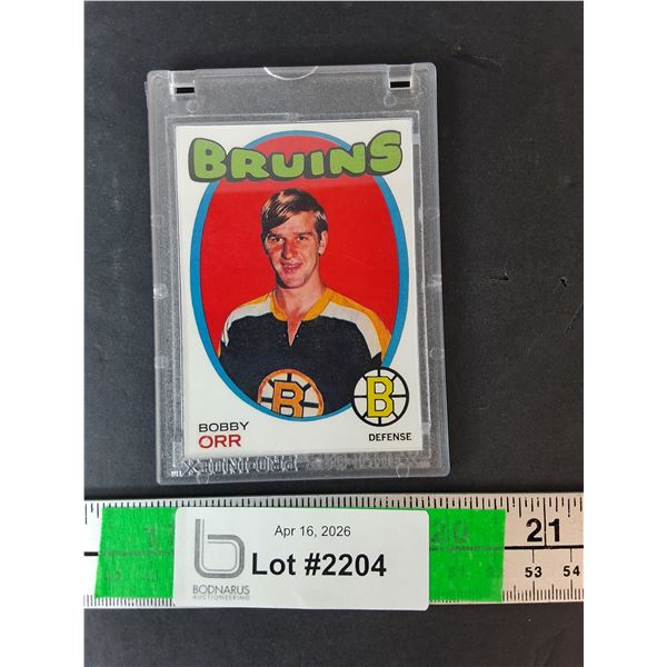 Bobby Orr Boston Bruins OPC Card- Cannot Authenticate