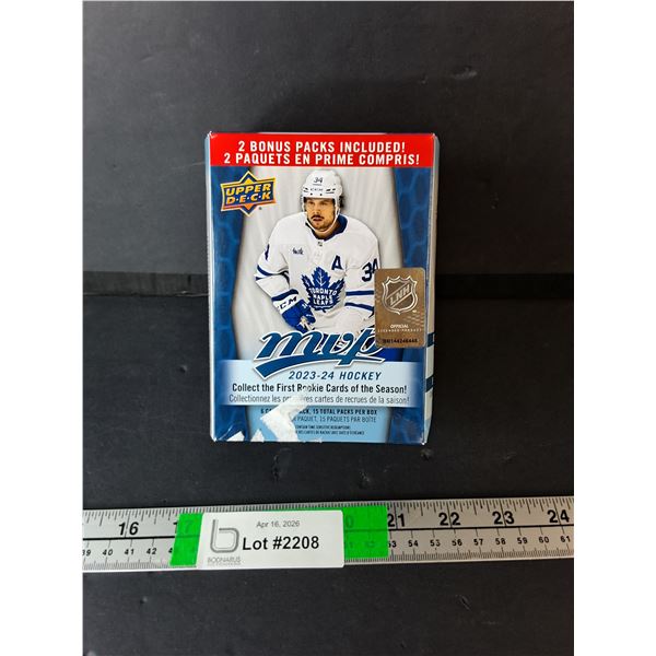 Upper Deck 2023/24 MVP NHL Cards- Cannot Authenticate