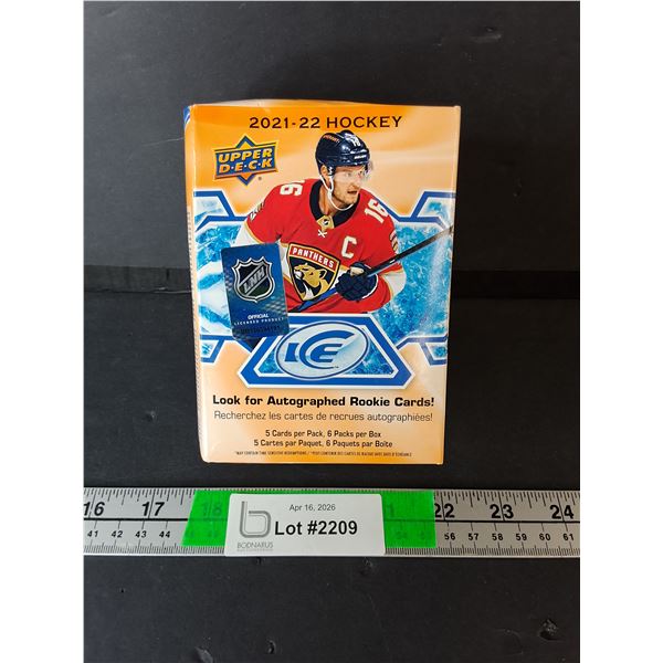 Upper Deck 2021/22 NHL Cards- Cannot Authenticate