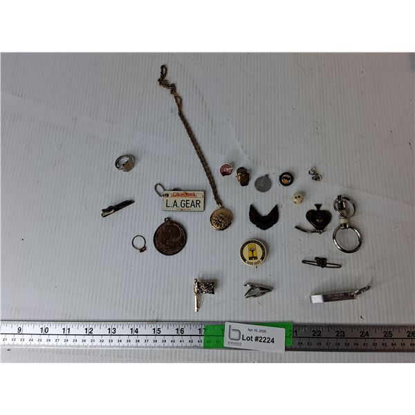 Necklace, Pins, Keychains