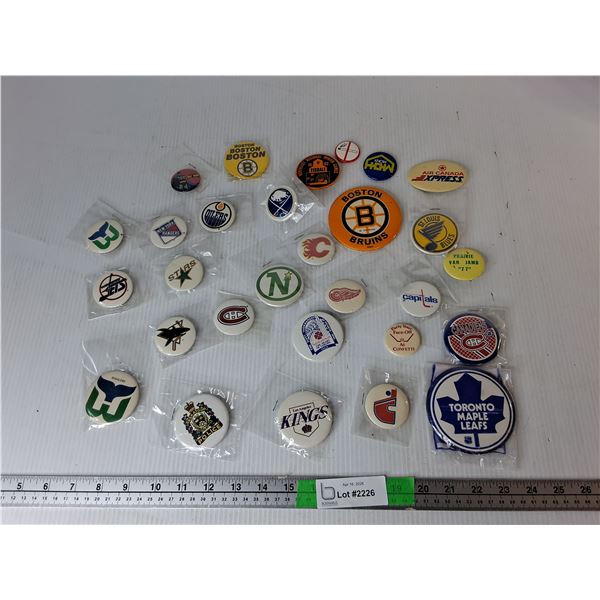 Pins- Boston Bruins, Toronto Maple Leafs, Los Angeles Kings, Misc.