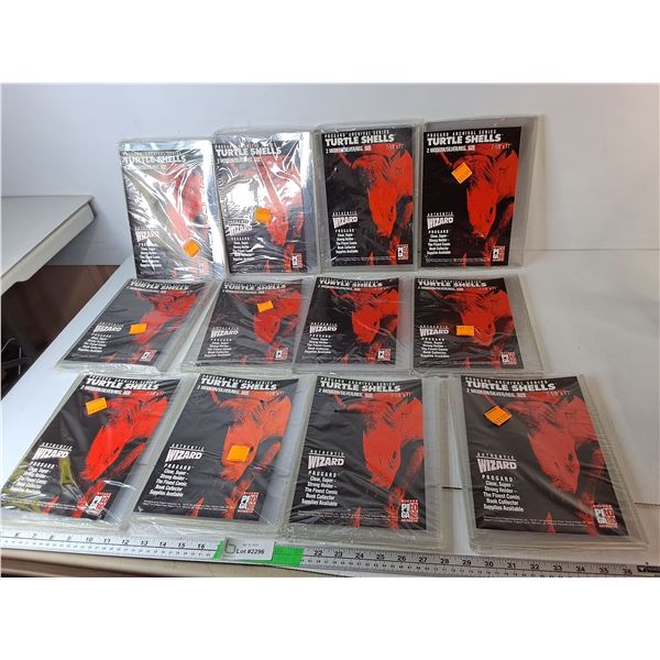 (12) Turtle Shell Comic Book Cases- Sealed