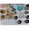 Image 4 : Napkin Rings, Door Knobs, Tupperware Bowl w/Lid, Valve, Misc
