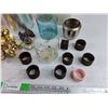 Image 5 : Napkin Rings, Door Knobs, Tupperware Bowl w/Lid, Valve, Misc