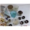 Image 6 : Napkin Rings, Door Knobs, Tupperware Bowl w/Lid, Valve, Misc