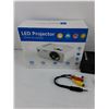 Image 2 : LED Projector w/ White Background - Powers On, As Is