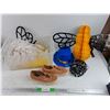 Image 1 : Vans Sneakers - Size 4.5, Halloween Mask, Paper Bumblebee, Hat, Plastic Container, Misc -PICK UP