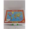 Image 1 : 300 Piece World Map Puzzle - Sealed