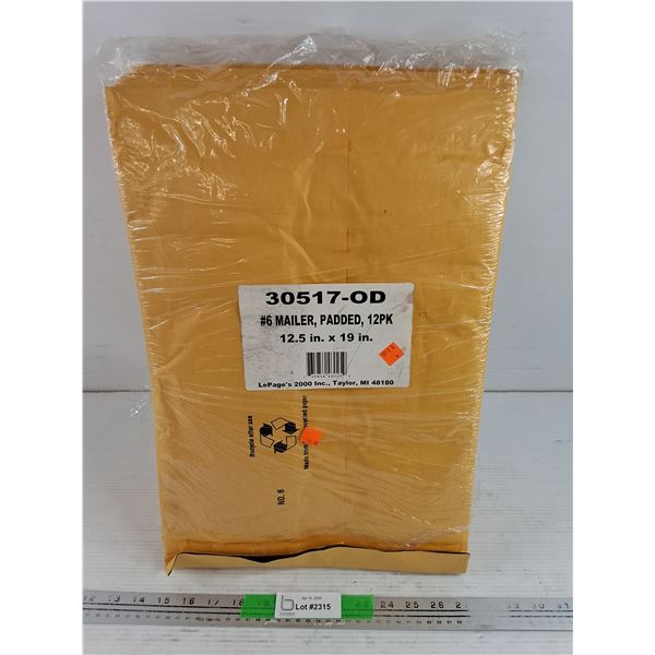 (12) Padded Envelopes
