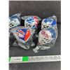 Image 4 : Assorted Mini Goalie Masks - Collectible,  Oilers, Winnipeg Jets, Misc