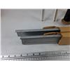 Image 5 : (2) Levels, Metal Brackets, Wooden Baseball Bat- PICK UP ONLY