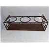Image 2 : Hanging Plant Pot Rack, Plastic Box 13" x 11" x 11"