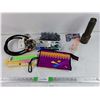 Image 1 : Bungee Cords, Math Set, Water Squirter, Buffalo Bag, Flashlight