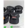 Image 3 : (5) Faux Leather Ball Caps - Spitz, SGI, NRT, Misc