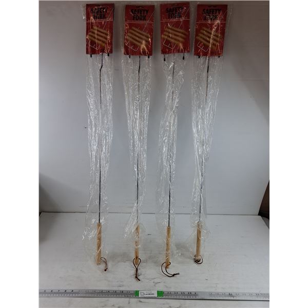 (4) Safety Forks 41", PICKUP ONLY, NEW