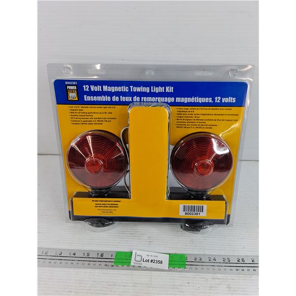 Power Fist 12V Magnetic Towing Light Kit