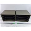 Image 1 : (2) File Organizers 13" x 10" x 9" - PICK UP