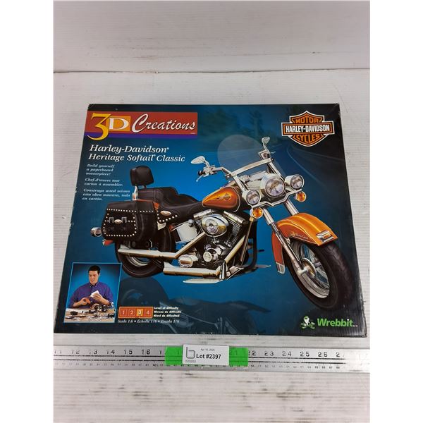 3D Creations Harley Davidson Heritage Softail Classic Assembly Kit - As Is