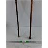 Image 3 : (2) Wooden Canes 35" - PICK UP