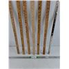 Image 3 : (6)  Wooden Rulers & Metal Hinge - PICKUP ONLY