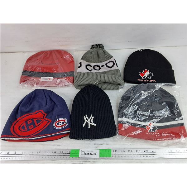 Winter Toques - Co Op, Team Canada, Montreal Canadiens