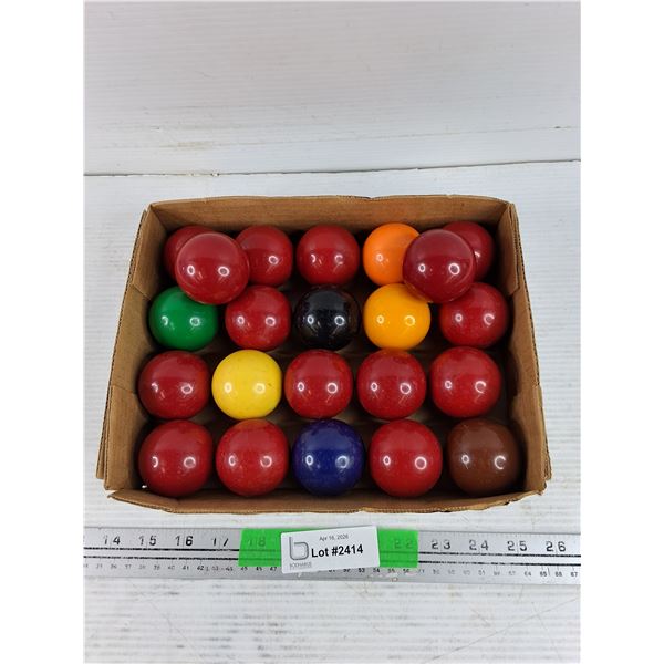 Snooker Balls - PICK UP