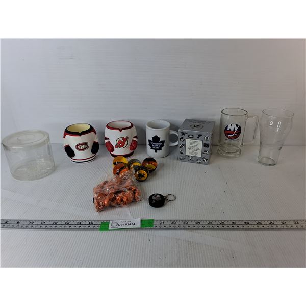 Toronto Maple Leafs Mug, Coca-Cola Glass, NHL Bouncy Balls, Misc.