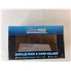 Image 2 : (4) Ultra-Pro Acrylic Puck & Card Holders- Sealed