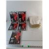 Image 1 : (5) Turtle Shell Comic Book Cases & Card Display Sheets