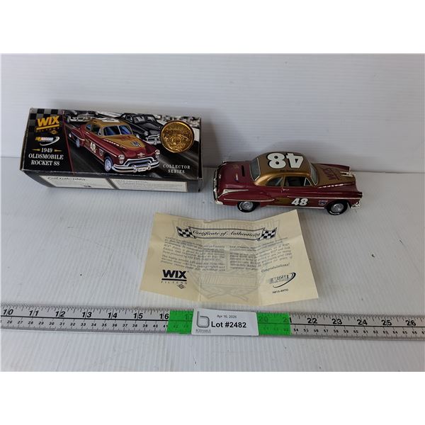 Model 1949 Oldsmobile Rocket 88 Coinbank 1:25 Scale