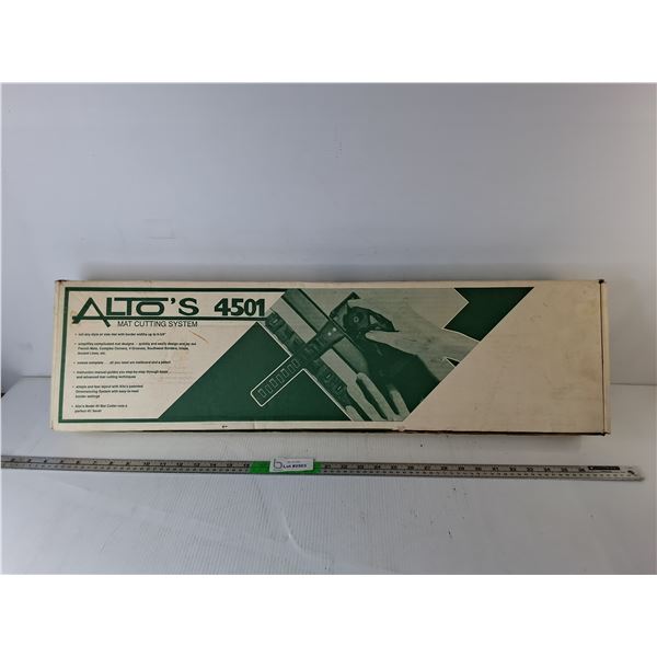 Alto's 4501 Mat Cutting System- Cannot Ship