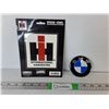 Image 1 : International Harvester Sticker & BMW Emblem Badge